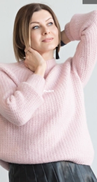 Roggen sweater - Lana Bakaeva - russian