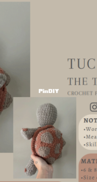 Crochet with Bri - Bri - Tuck the Tortoise