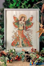 Autumn Fairy by Lesley Teare from Cross Stitch Collection 267 xsd