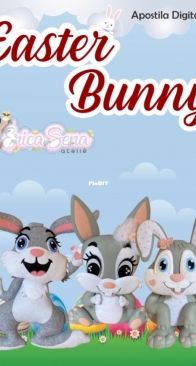 Erica Sena Atelie -  Easter Bunny - Portuguese