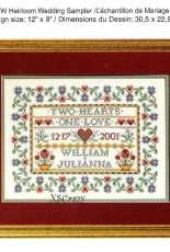 Janlynn 140-196 - Heirloom Wedding Sampler