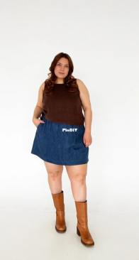 Les Perlines - Playback Skort - Sizes AA-O - English, French