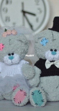 Vishnevaya Masterskaya - Valentina Vishnevskaya -  Couple of Teddy Bears