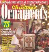 Just Cross Stitch JCS Christmas Ornaments 2000