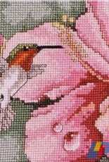 Hummingbird Banquet by Barbara Baatz from Leisure Arts Magazine June 1998 XSD