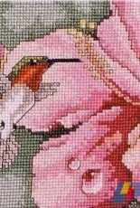 Hummingbird Banquet by Barbara Baatz from Leisure Arts Magazine June 1998 XSD