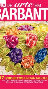 On Line  Editora - Luciana Martins - Art Guide in String - Guia de Arte em Barbante - Portuguese