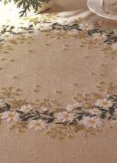 Eva Rosenstand 12-3625 Daisy Circle Tablecloth