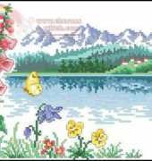 Flowers in the Mountains