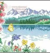 Flowers in the Mountains