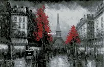 Yariskins Polychrome- ЯМ-040 Rain in Paris by Irina Yakovleva XSD