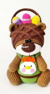Crochet Wonders Design - Crochet Funny Bear - Olga Kurchenko - Outfit Easter for Bear