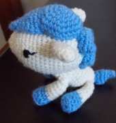 My pony in blu