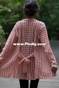 Savannah Cardigan by Filatura Di Crosa Italia s.r.l. - English, Italian