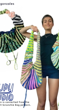 LoupyStudio - Evvia Gonzalez - Scrunchie Bag