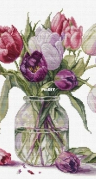 Luca-S B7029 Tulip in a Vase