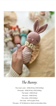 Crochet Street Pattern - Vinera Eyer - Vinera Kapustkina / Oxana - Atelier Woodland Companions: The Bunny