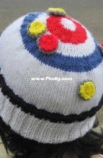Curling Hat by Kay Jean-Free