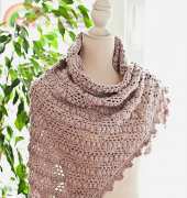 Mon Petit Violon - Grape Shawl