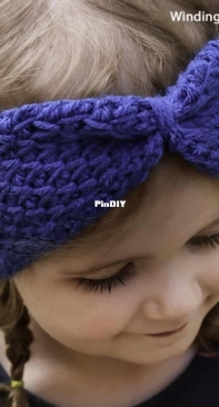 Winding Road Crochet - Lindsey Dale - Tunisian Ear Warmer - Free