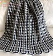 Crochet Spot - Rachel Choi - Mile a Minute Shell Blanket