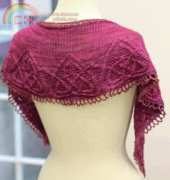 Nine Maidens Shawl by Lucy Hague