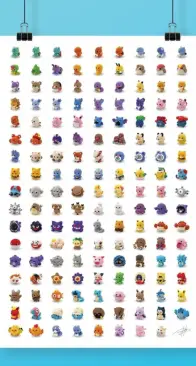 Crochet Creatives - Chloe -  62 Pattern Bundle Pokemon Inspired Generation 1