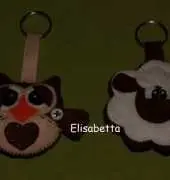 felt keychains