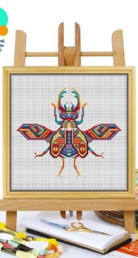 Awesome Pattern Studio - CS1282 - Mandala Bug XSD