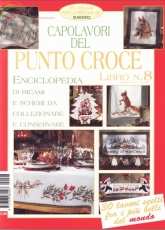 Prima Donna Edi. Encyclopedia-Capolavori del Punto Croce-N°08/Italian