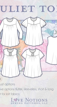 Love Notions - Juliet Top - Sizes XS-5X