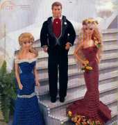Annies Attic 87D79 - Fashion Doll Crochet Prom Night