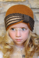 Stitch of Nature -  Jenia Daugherty - Eleanor Turban Hat