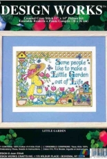 Design Works Crafts 9855 Little Garden by Joan Elliott XSD
