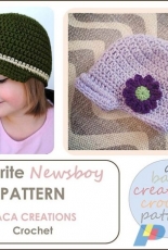 Salena Baca Crochet - Salena Baca - Favorite Newsboy