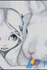 HAED HAEJBGQS 025 QS Snow Bunny by Jasmine Becket-Griffith