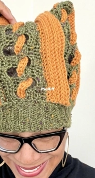 Yarn Gone Wild - Tanya Cauren - B Waveable Hat