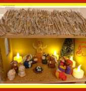 nativity in polymer clay