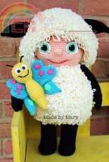 Made by Mary - Mary Smith - Lamb buddy with butterfly friend