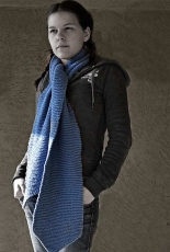 Pointed Garter Scarf by Meg Hollar/Bumblewood-Free-