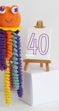 My Crochet Chums - Pia Simpson - Lockdown Ami Challenge - Number 40 - Jellyfish - Free