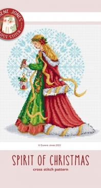 Durene Jones DJXS2497 Spirit of Christmas XSD