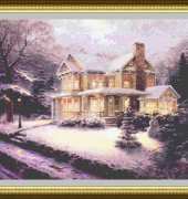 Classic Cross Stitch New495 Victorian Christmas