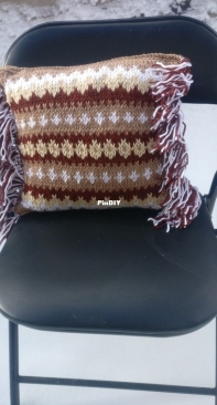 Bernies Mittens Pillow by Perfect Posies By Paige-Free