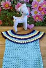 Blue summer top