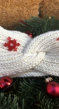 Royal Icing Headband by Victoria Baron-English, German-Free