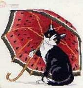 The Watermelon Umbrella from Ginger & Spice 9303 Purr-ecious Pets