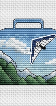 Crumbs On The Palm Of Your Hand - Hang glider by Svetlana Shakhnovich