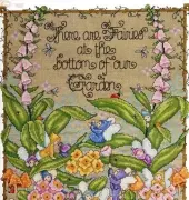 A Touch of Magic - Garden Fairies by Joan Elliott from Cross Stitcher 160 XSD