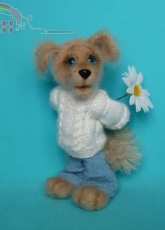 Olenochka - Olga Korchagina -  Philemon the dog - Russian